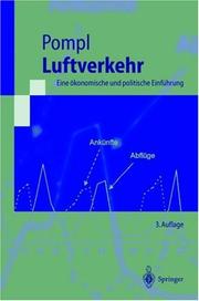 Cover of: Luftverkehr. Eine ökonomische und politische Einführung