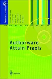 Cover of: Authorware Attain Praxis. Windows Version (X.media.interaktiv) by Richard S. Schifman, Stefan van As, Joseph Ganci, Phillip Kerman, Jeff McGuire, Wade Wells