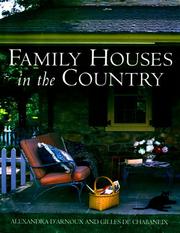 Cover of: Family houses in the country