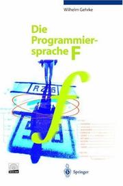 Cover of: Die Programmiersprache F