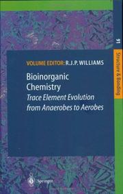 Bioinorganic chemistry by R. J. P. Williams