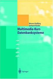 Cover of: Multimedia-Kurs Datenbanksysteme by Werner Kießling, Gerhard Köstler