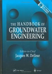 Cover of: Handbook of Groundwater Engineering