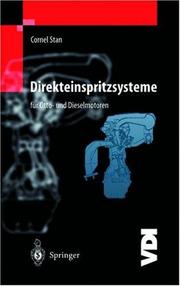 Cover of: Direkteinspritzsysteme für Otto- und Dieselmotoren by Cornel Stan