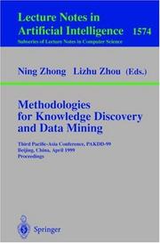 Cover of: Methodologies for Knowledge Discovery and Data Mining | 