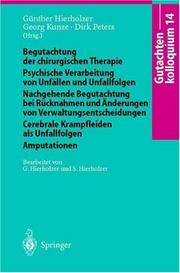 Cover of: Gutachtenkolloquium 14 by 