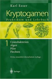 Cover of: Kryptogamen 1: Cyanobakterien Algen Pilze Flechten. Praktikum und Lehrbuch