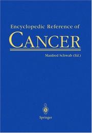 Cover of: Encyclopedic Reference of Cancer by Manfred Schwab