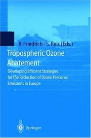 Cover of: Tropospheric Ozone Abatement: Developing Efficient Strategies for the Reduction of Ozone Precursor Emissions in Europe