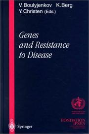 Cover of: Genes and Resistance to Disease by 