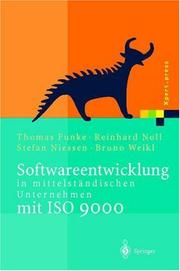 Cover of: Softwareentwicklung in mittelständischen Unternehmen mit ISO 9000 (Xpert.press)