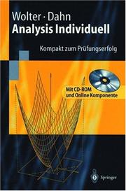Cover of: Analysis Individuell: Kompakt zum Prüfungserfolg