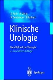 Cover of: Klinische Urologie: Vom Befund zur Therapie