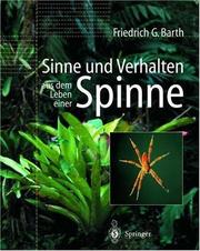 Cover of: Sinne und Verhalten by Friedrich G. Barth