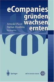 Cover of: eCompanies - gründen, wachsen, ernten