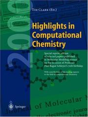 Cover of: Highlights in Computational Chemistry (With CD-ROM)