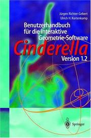 Cover of: Benutzerhandbuch für die interaktive Geometrie-Software Cinderella