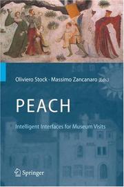 Cover of: PEACH - Intelligent Interfaces for Museum Visits (Cognitive Technologies) by Oliviero Stock, Massimo Zancanaro