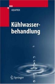 Cover of: Kühlwasserbehandlung by Aquaprox