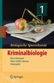 Kriminalbiologie by Bernd Herrmann, Klaus-Steffen Saternus