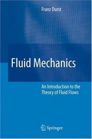 Cover of: Fluid Mechanics by Franz Durst
