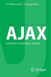 Cover of: AJAX: Geschichte, Technologie, Zukunft (Informatik im Fokus)