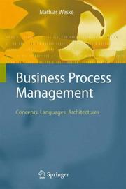 Cover of: Business Process Management by Mathias Weske