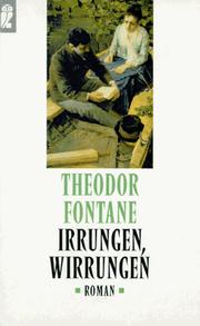 Cover of: Irrungen, Wirrungen. by Theodor Fontane