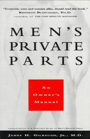 Cover of: Men's private parts: an owner's manual