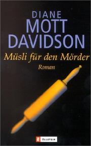 Cover of: Müsli für den Mörder. Ein Goldy Bear- Krimi.