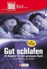 Cover of: Gut schlafen.