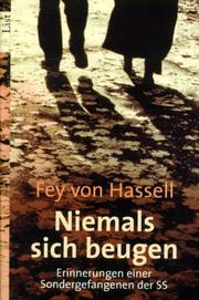 Cover of: Niemals sich beugen. Erinnerungen einer Sondergefangenen der SS.