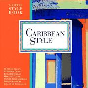 Caribbean Style by Suzanne Slesin