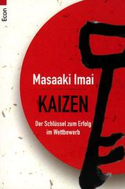 Cover of: Kaizen. Der Schlüssel zum Erfolg im Wettbewerb.