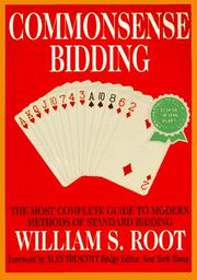 Cover of: Commonsense Bidding by William S. Root