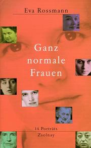 Cover of: Ganz normale Frauen: 14 Portrats