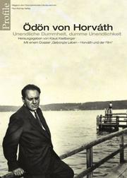 Cover of: Profile, Bd.8, Ödön von Horvath