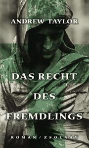 Cover of: Das Recht des Fremdlings.