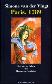 Cover of: Paris, 1789. Das zweite Leben der Baronesse Sandrine.
