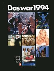 Cover of: Das war 1994. Stern- Jahrbuch. by Werner Funk