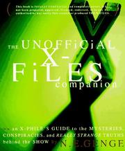 Cover of: The unofficial X-files companion