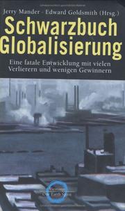 Schwarzbuch Globalisierung by Jerry Mander, Edward Goldsmith