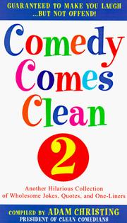 Cover of: Comedy Comes Clean 2 | Adam Christing