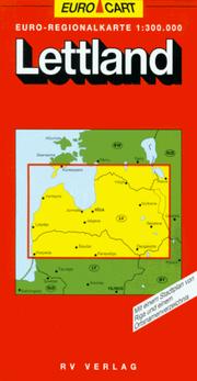 Latvia Map (GeoCenter Euro Map) by Reise- und Verkehrsverlag.