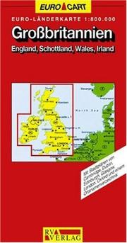Cover of: Grosse Landerkarte 1:800.000: Mit Stadtplanen Von Cambridge, Dublin, Edinburgh, Glasgow, London and Oxford: Mit 32 Seiten Reisefuhrer (GeoCenter Euro Map)