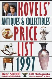 Cover of: Kovels' Antiques & Collectibles Price List - 29th Edition (29th ed)