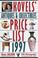 Cover of: Kovels' Antiques & Collectibles Price List - 29th Edition (29th ed)