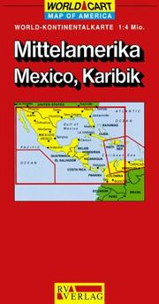 Cover of: Central America/Caribbean (World Map)