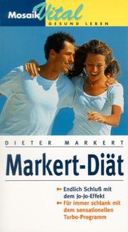 Cover of: Die Markert- Diät. by Dieter Markert