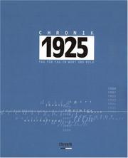 Cover of: Chronik, Chronik 1925